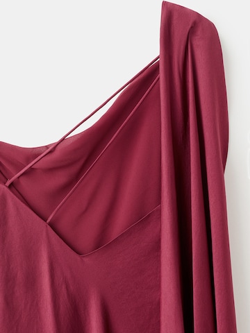 Robe de soirée 'Fiore' MANGO en rouge