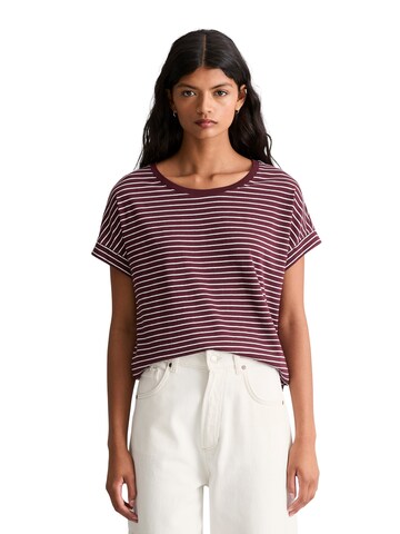 Marc O'Polo DENIM T-Shirt in Rot: Vorderseite