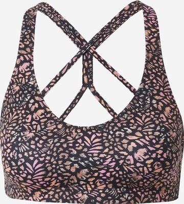 ROXY Sports bra 'HEART INTO IT' in Grey: front