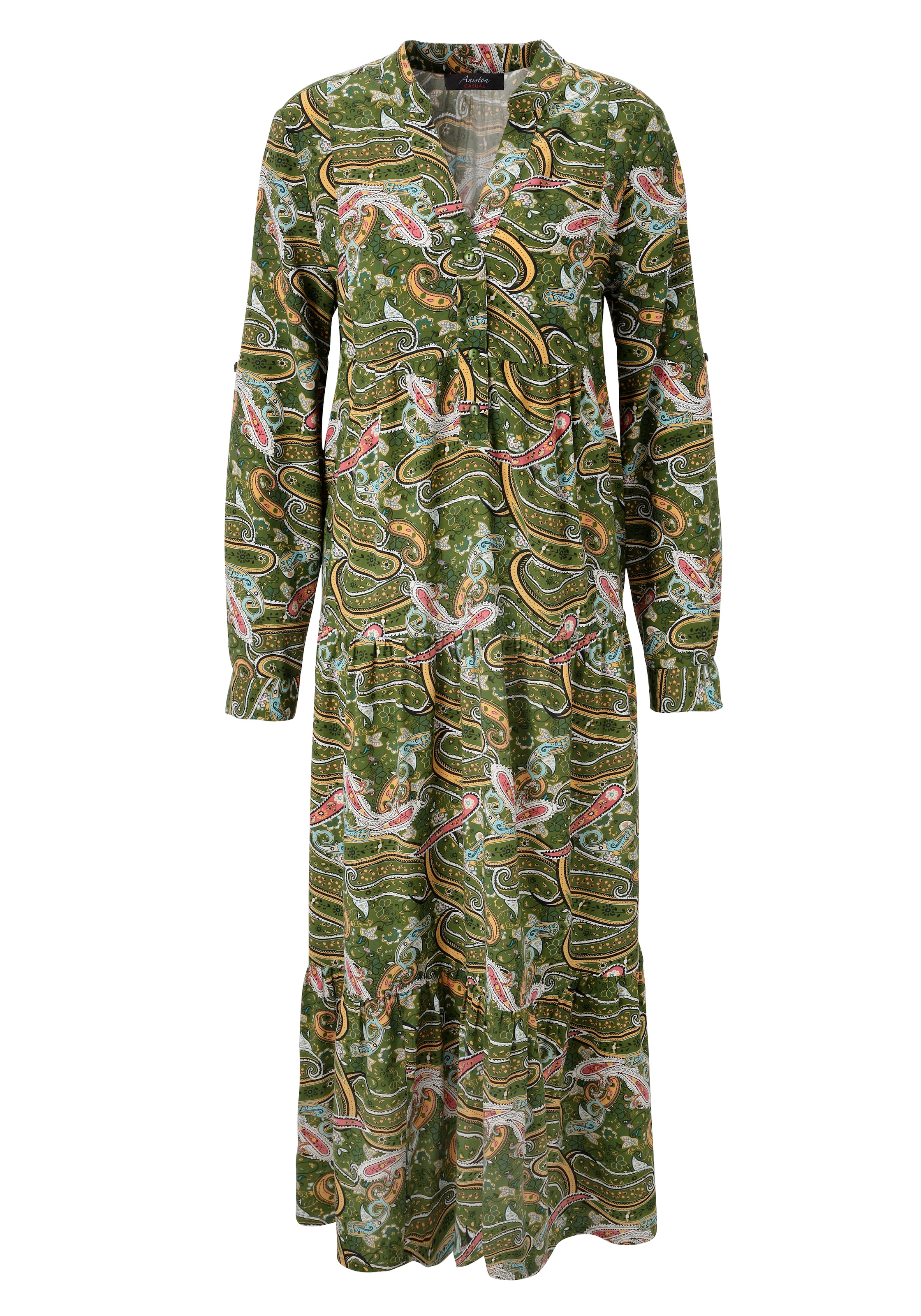 Aniston CASUAL Kleid in Grün: Vorderseite