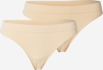 LeGer by Lena Gercke - Tanga 'Leandra' en beige: frente