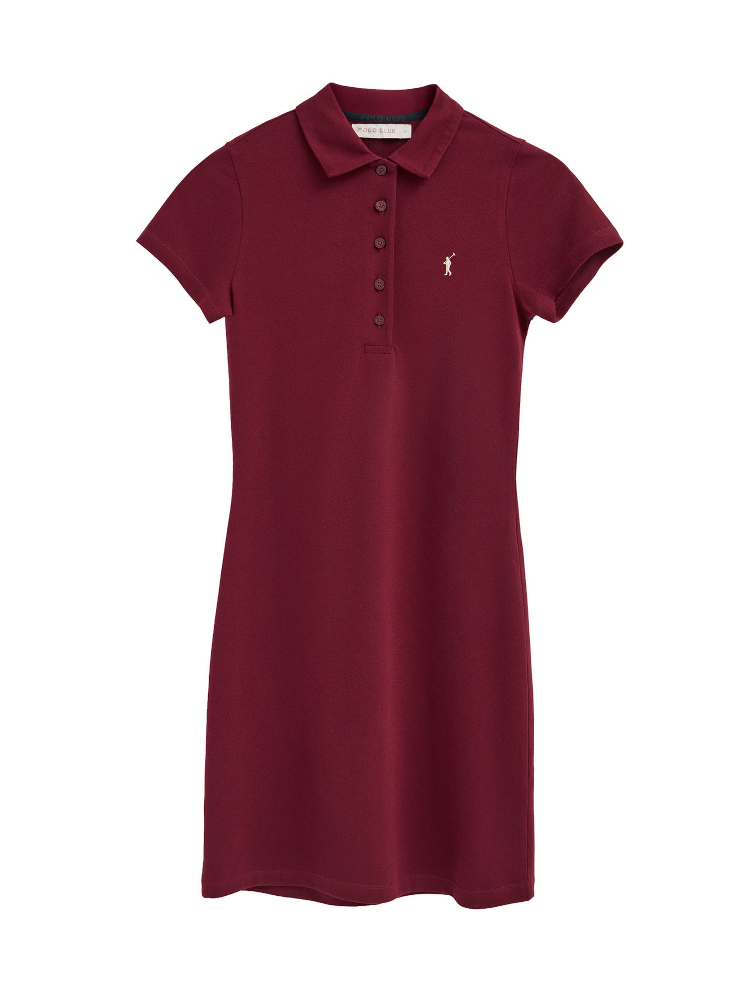 Polo Club Shirt Dress 'Rigby Go' in Red: front