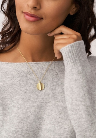 FOSSIL Necklace in Gold: front