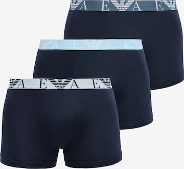 Boxers Emporio Armani en bleu : devant