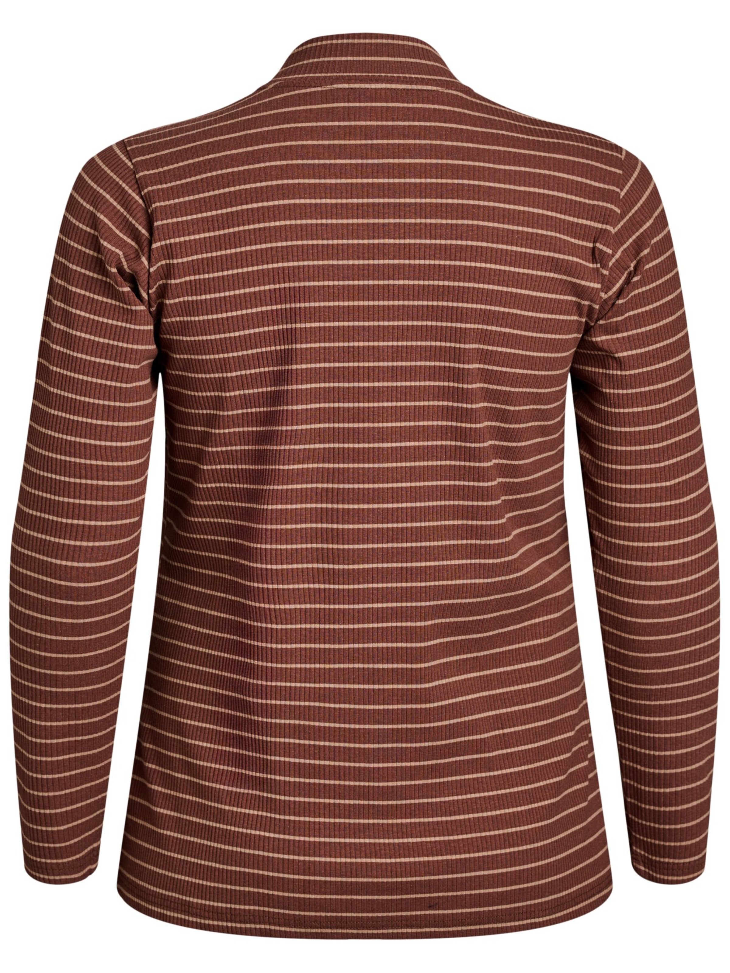 Zizzi Póló 'MSIBINE' - barna