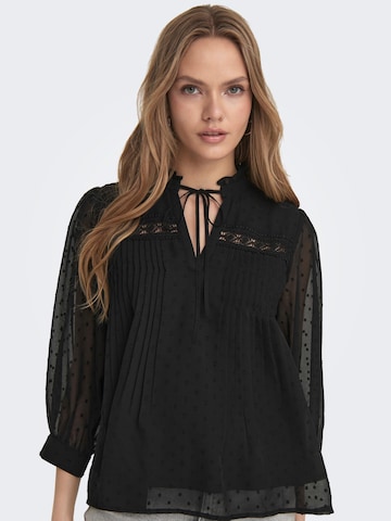 ONLY - Blusa 'Madonna' en negro