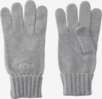 Mezzoguanti di GANT in grigio: frontale