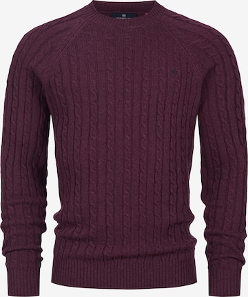 Kronstadt Sweater ' Flynn' in Red: front