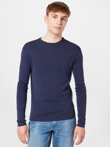 minimum Sweater 'YASON' in Blue: front