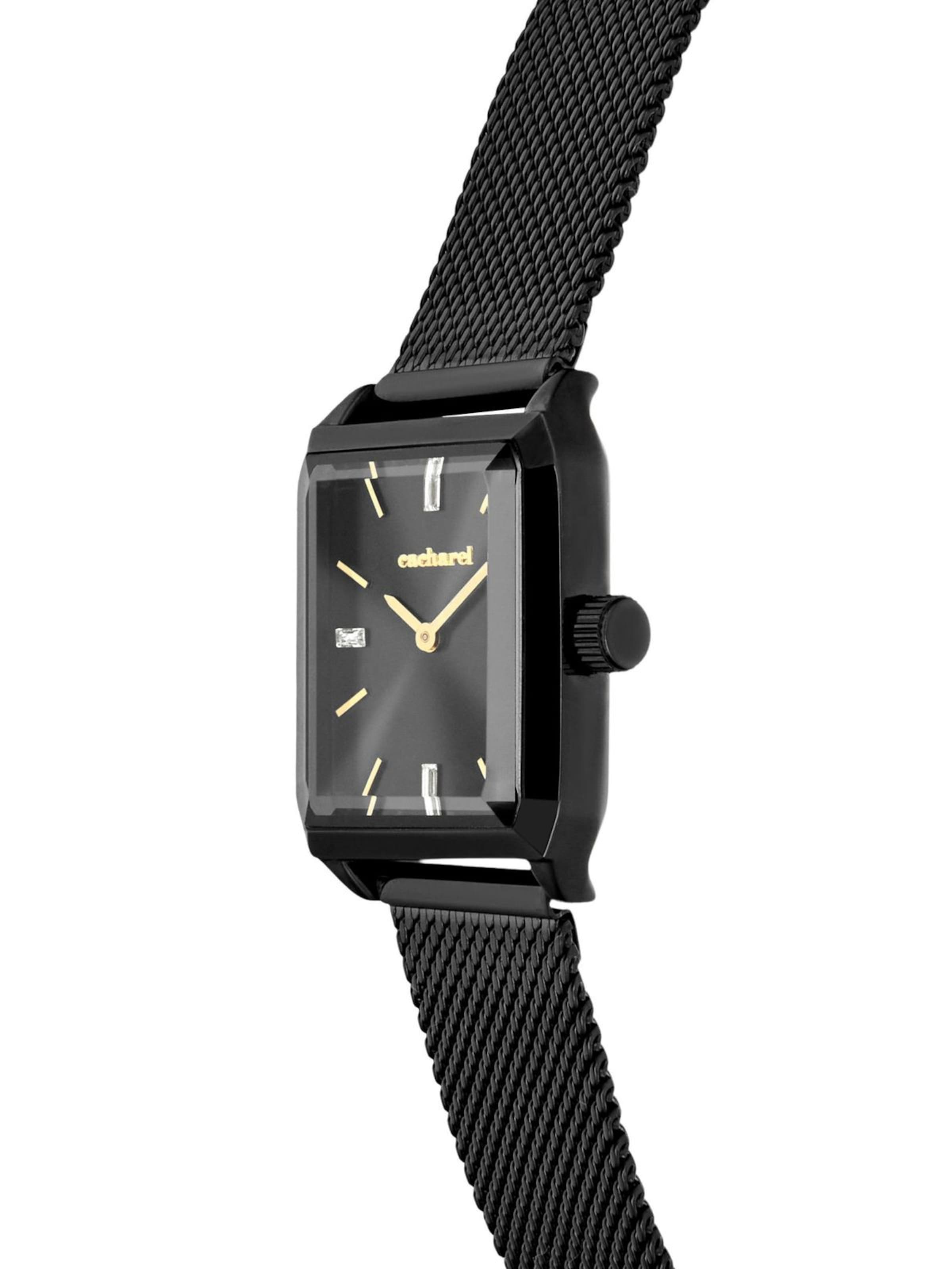 Cacharel Analoog horloge in Zwart