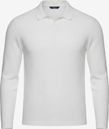 T-Shirt Ombre en blanc : devant