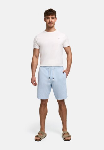 INDICODE JEANS Regular Chino 'Lino' in Blauw