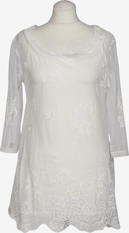 Tamaris Bluse L in Weiß: Vorderseite