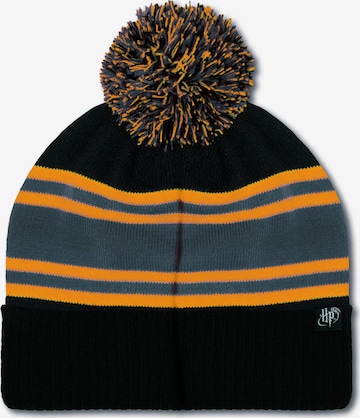 LOGOSHIRT Beanie 'Harry Potter - Hufflepuff' in Black