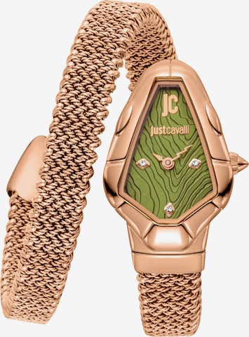 Just Cavalli Uhr in Gold: Vorderseite
