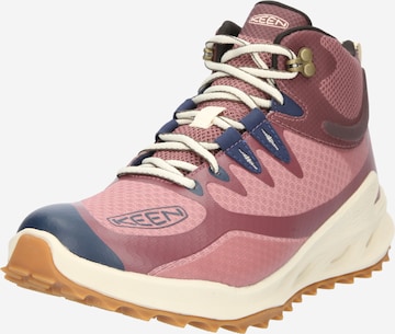 Boots 'ZIONIC' KEEN en rose : devant