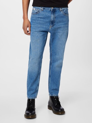 Calvin Klein Jeans Regular Jeans in Blau: Vorderseite