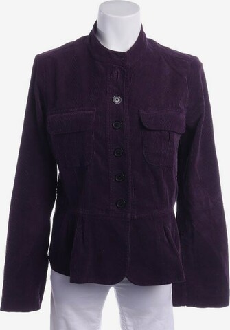 BURBERRY Jacket & Coat in M in Purple: front
