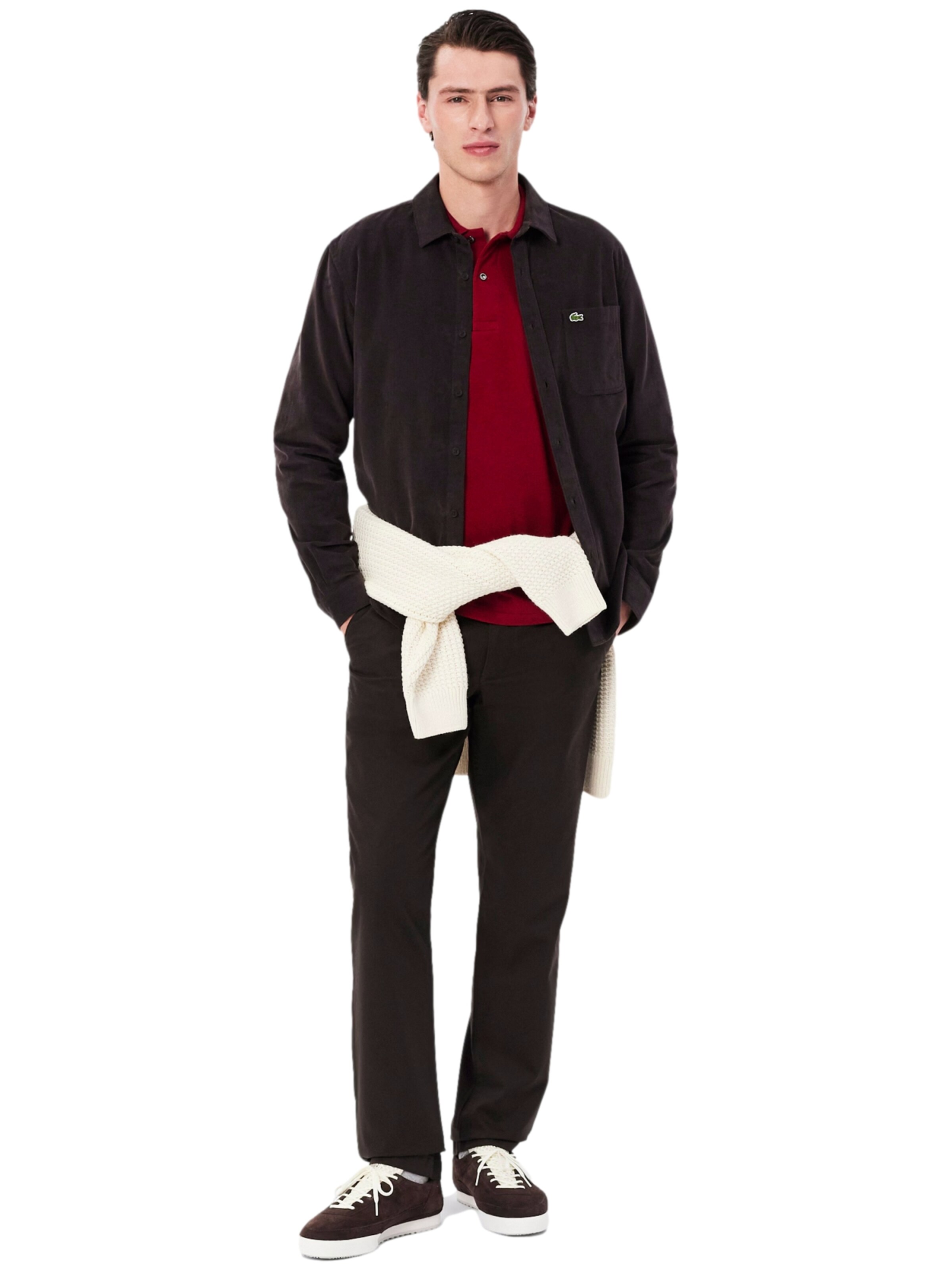 Maglietta di LACOSTE in rosso