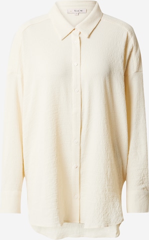 A-VIEW Blouse 'Sonja' in Beige: front