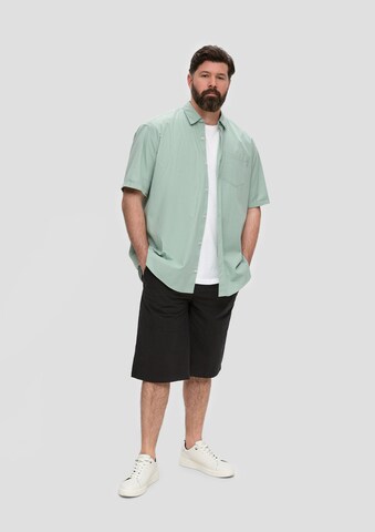 s.Oliver Regular fit Button Up Shirt in Green