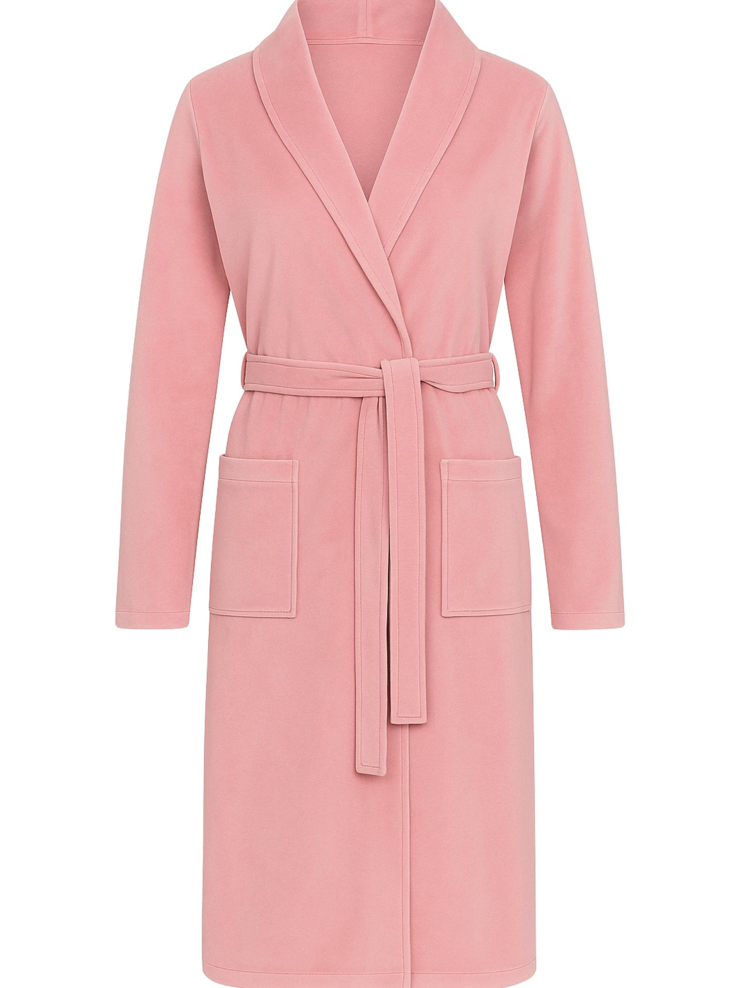 Vivisence Long Bathrobe '5022' in Pink