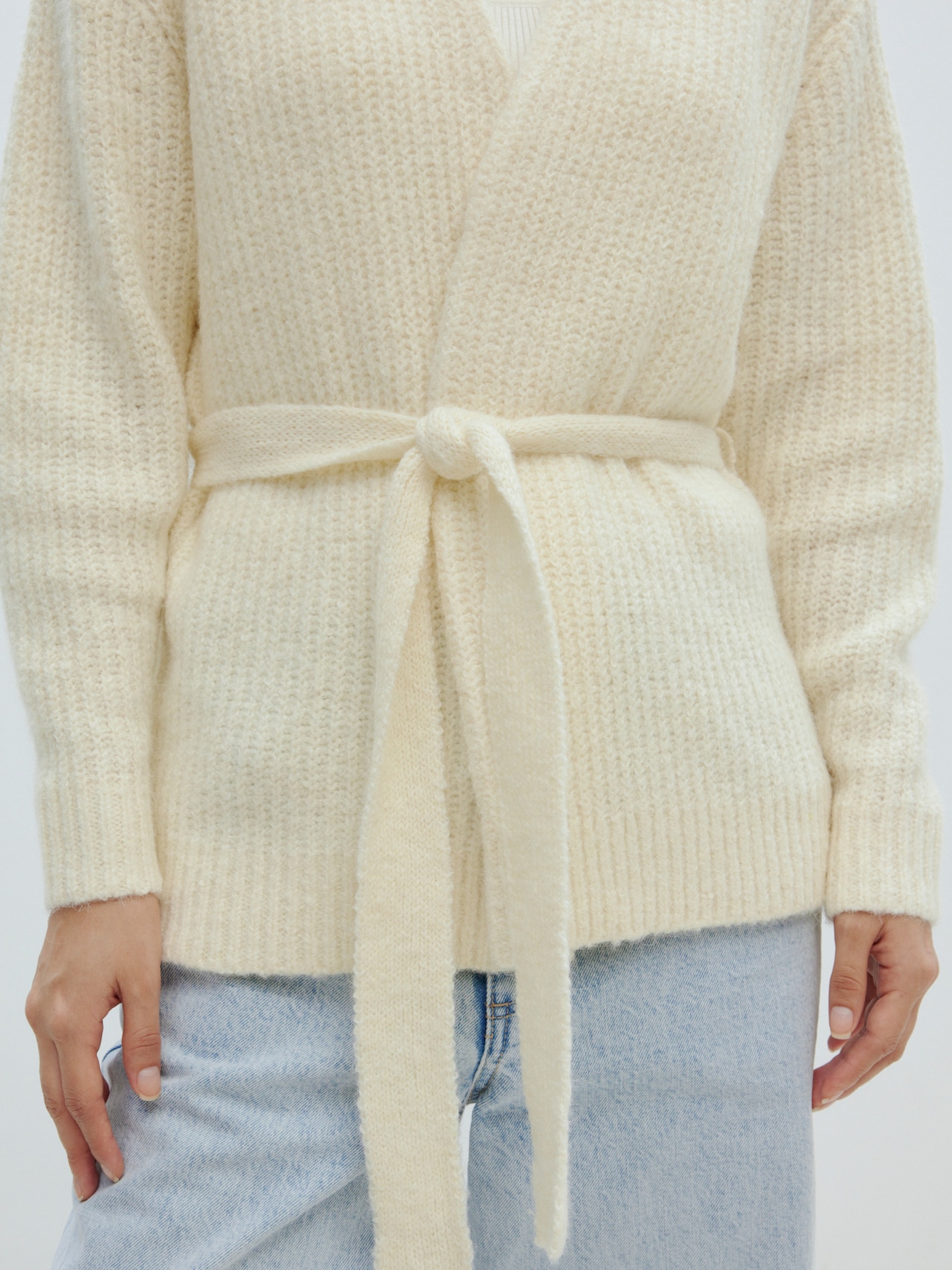 EDITED Produits Cardigan 'Annika' blanc