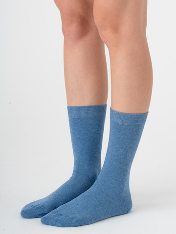 Albero Natur Socks in Blue: front
