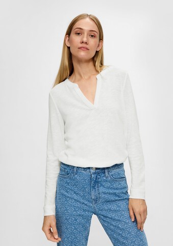s.Oliver Shirt in Weiß: Vorderseite