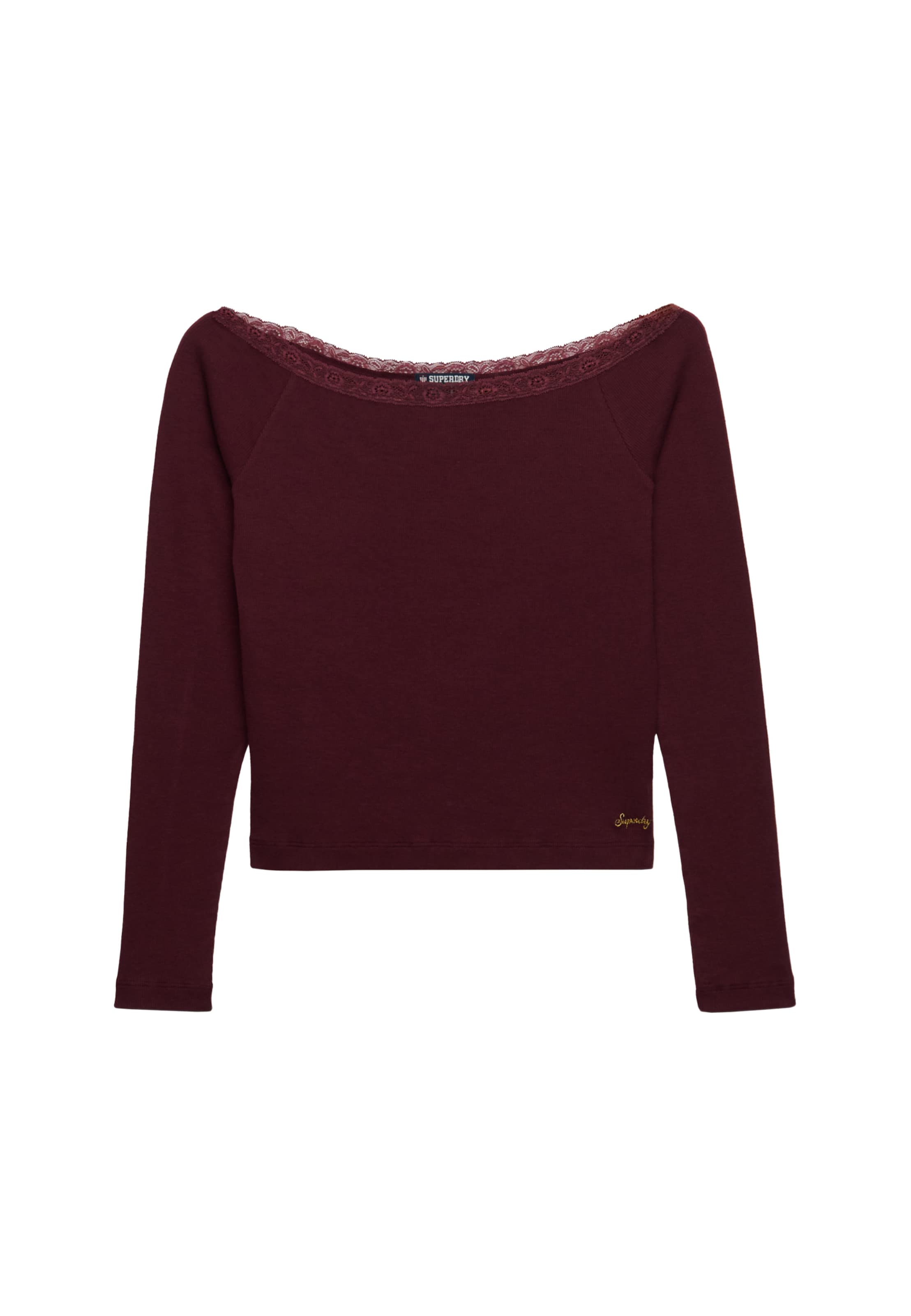 Superdry & Co Shirt 'Athletic Essentials' in Red: front