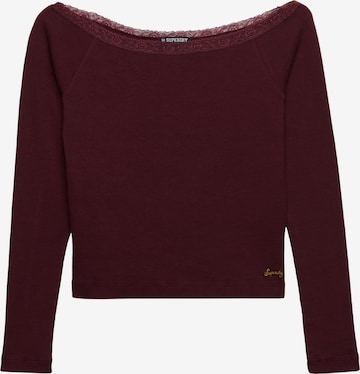 T-shirt 'Athletic Essentials' Superdry & Co en rouge : devant