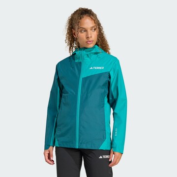 ADIDAS TERREX Outdoor jacket in Green: front