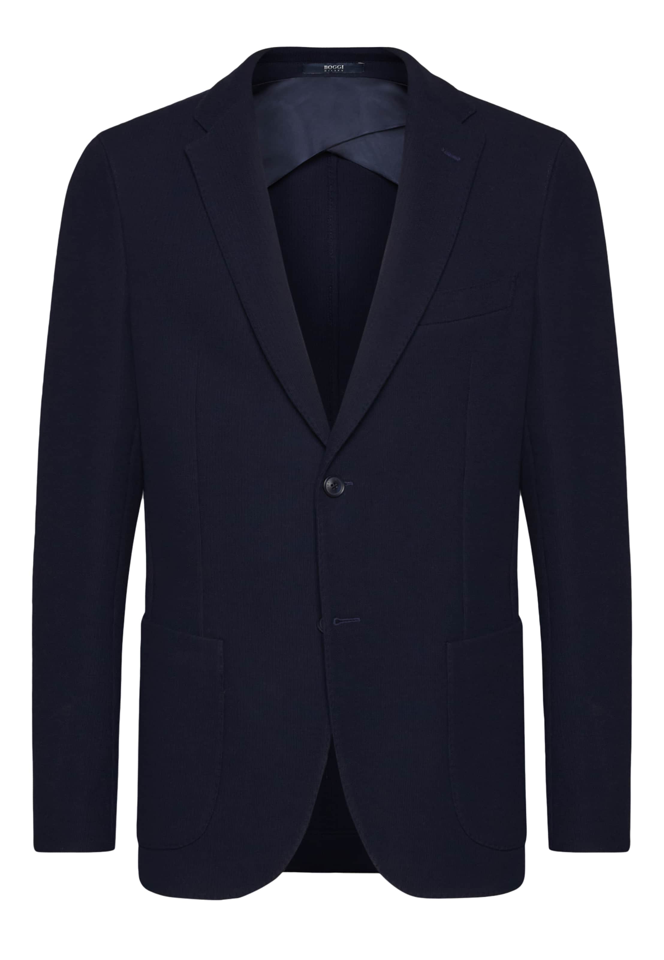 Boggi Milano Slim fit Business blazer 'B Jersey' in Blue: front