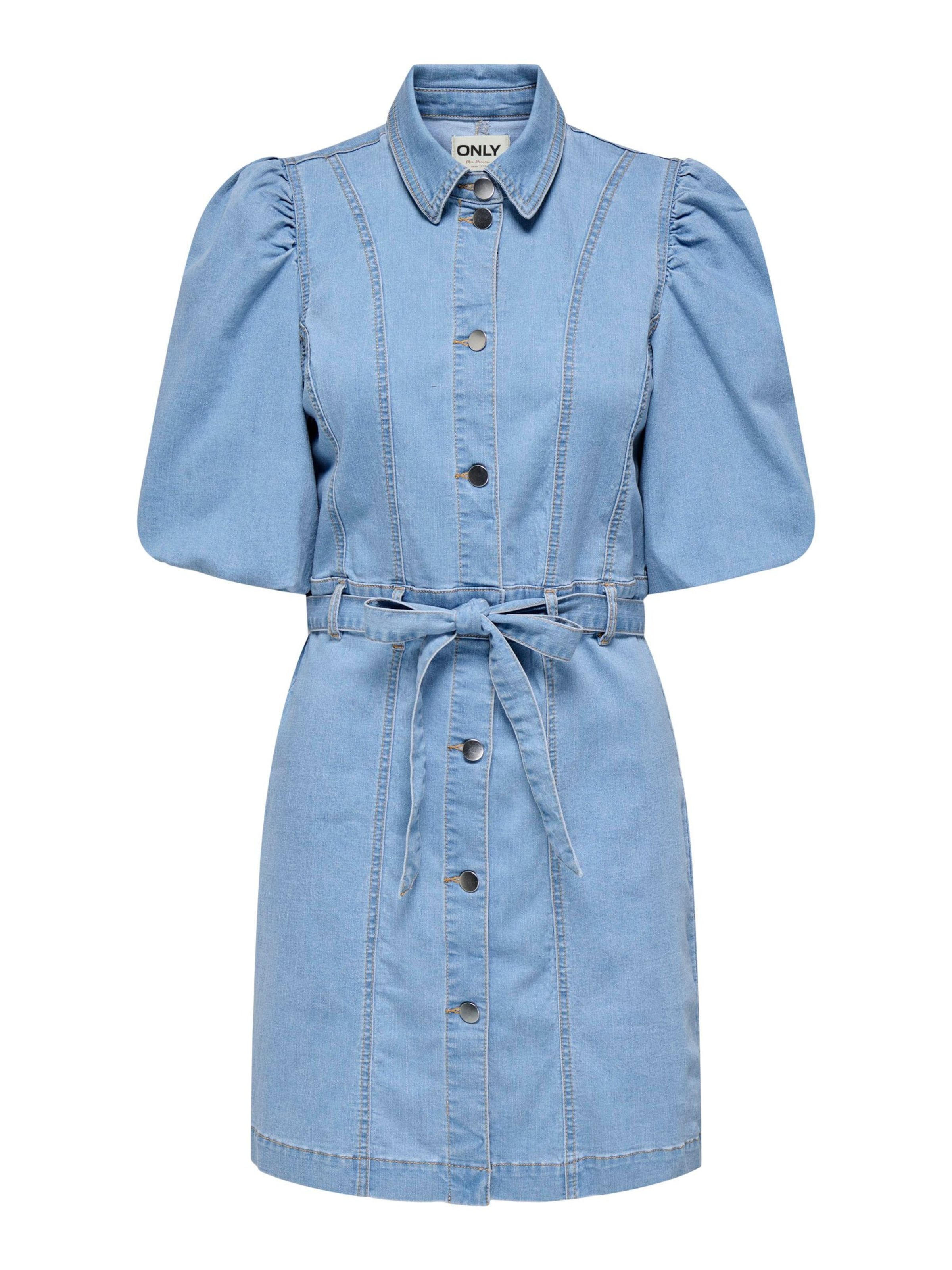 ONLY - Vestido camisero 'ONLBelis' en azul: frente