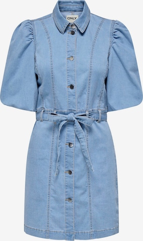 ONLY - Vestido camisero 'ONLBelis' en azul: frente