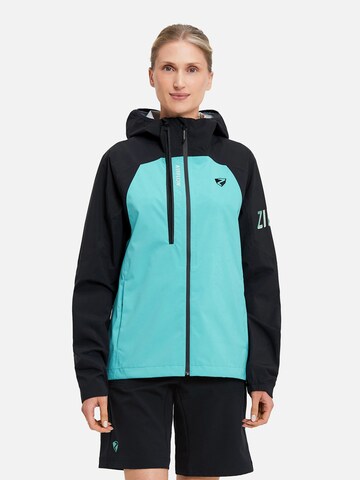 ZIENER Performance Jacket 'Nehle' in Green: front