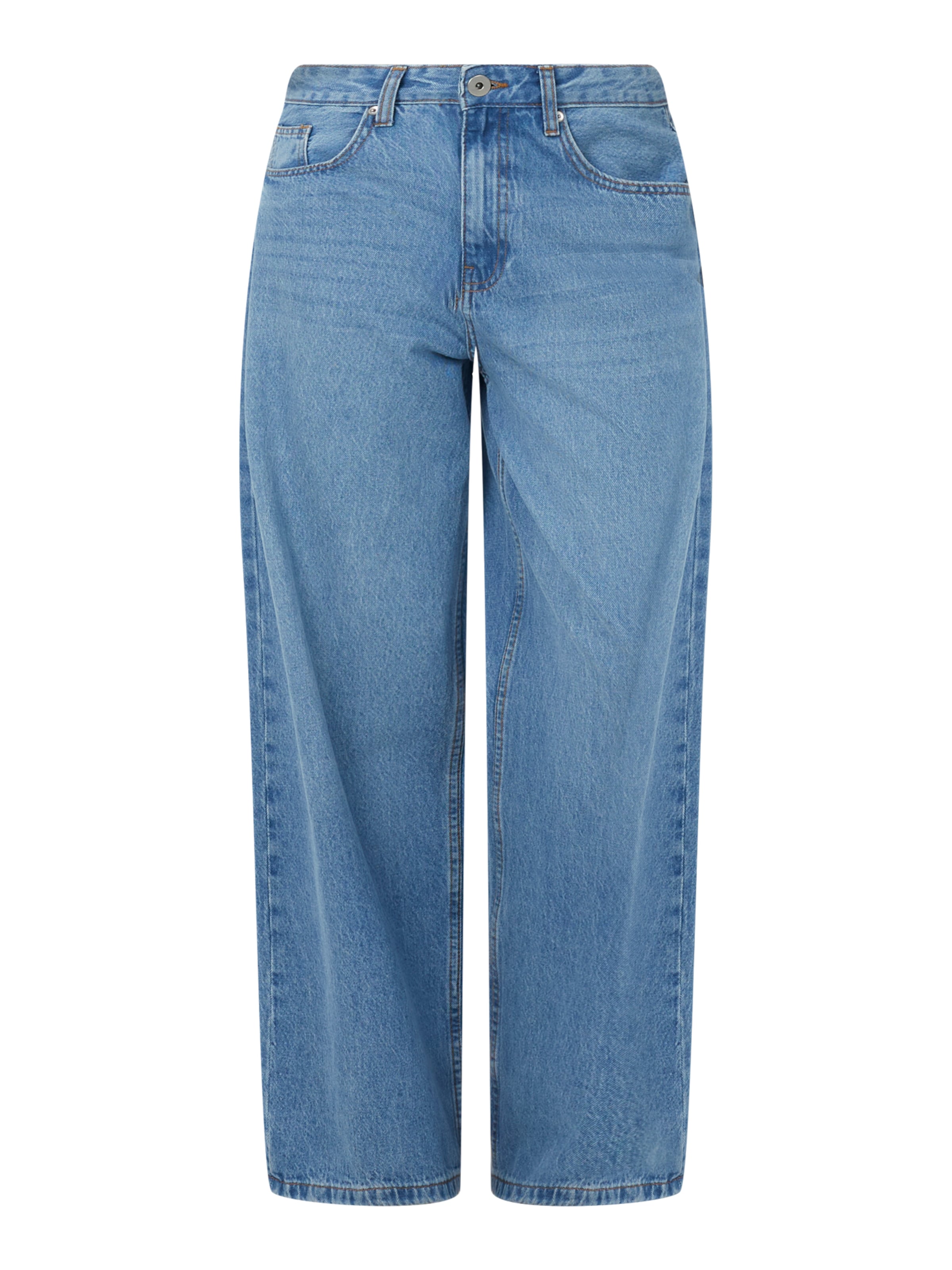 Wide leg Jeans di BRAVE SOUL in blu: frontale