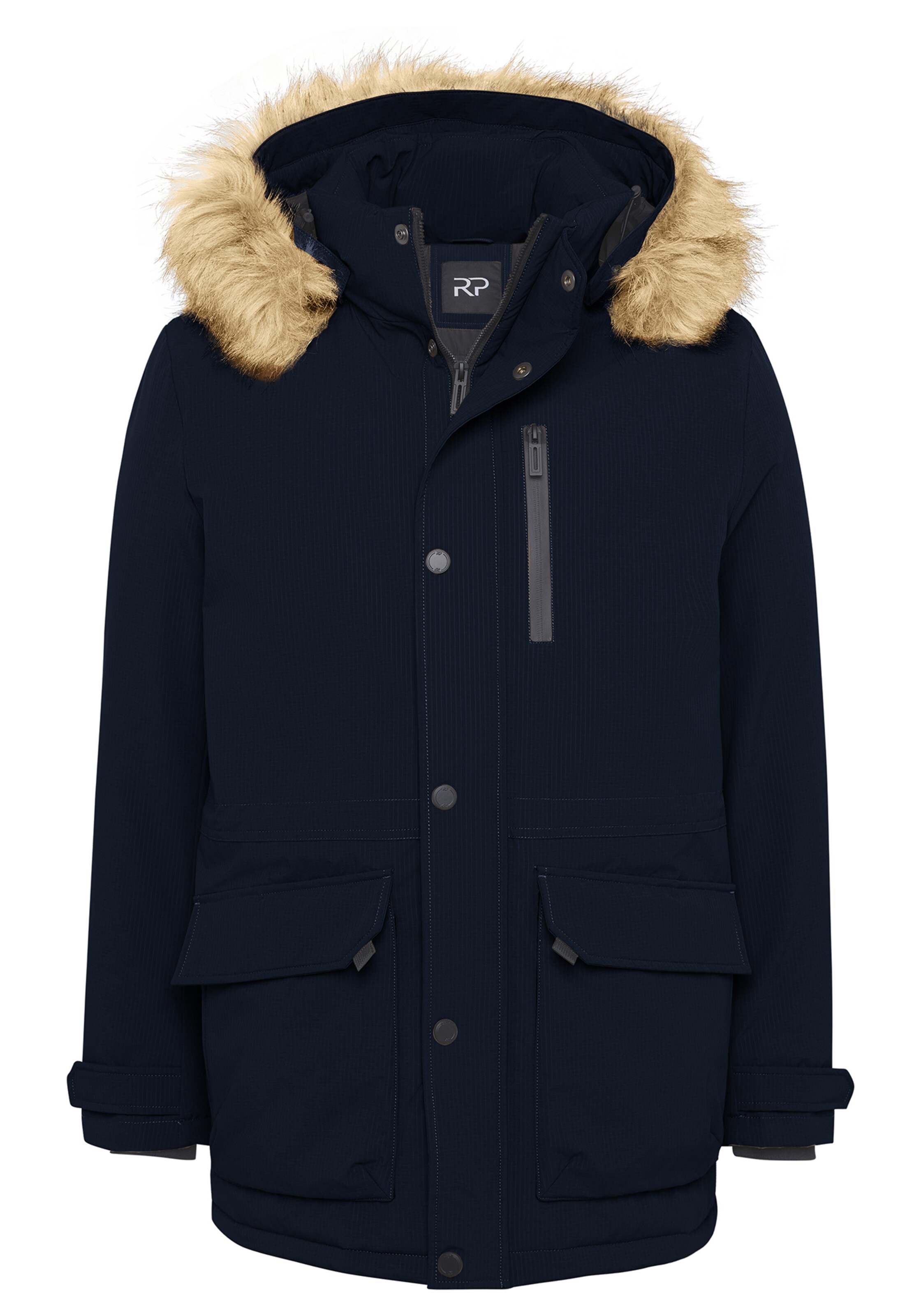 REDPOINT Winter Jacket 'EDVIN' in Blue: front