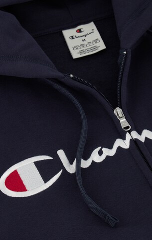 Champion Authentic Athletic Apparel Sweat jacket in Blue