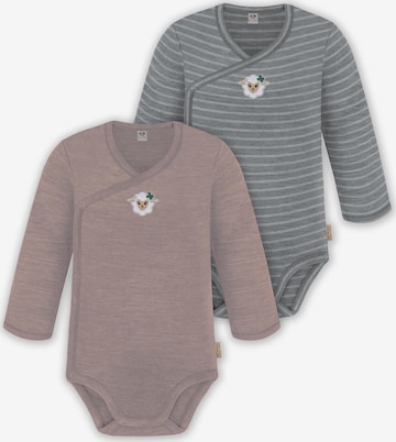 normani Rompertje/body 'Kaitaia' in Grijs: voorkant