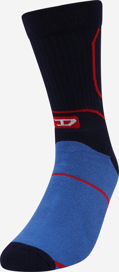 DIESEL Sockor i blå / nattblå / röd, Produktvy