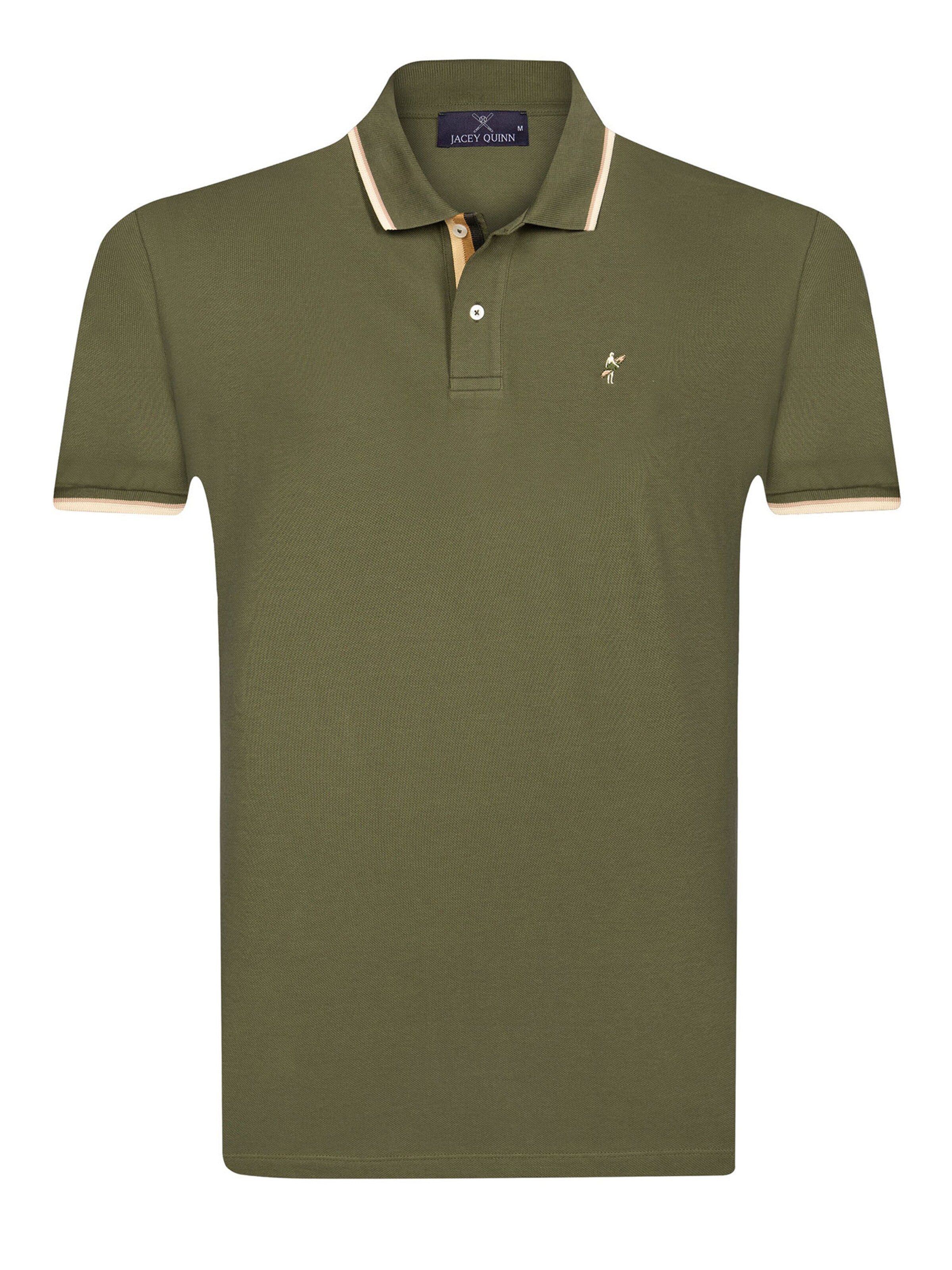 Jacey Quinn Shirt in Groen: voorkant