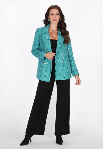 faina Blazer in Green