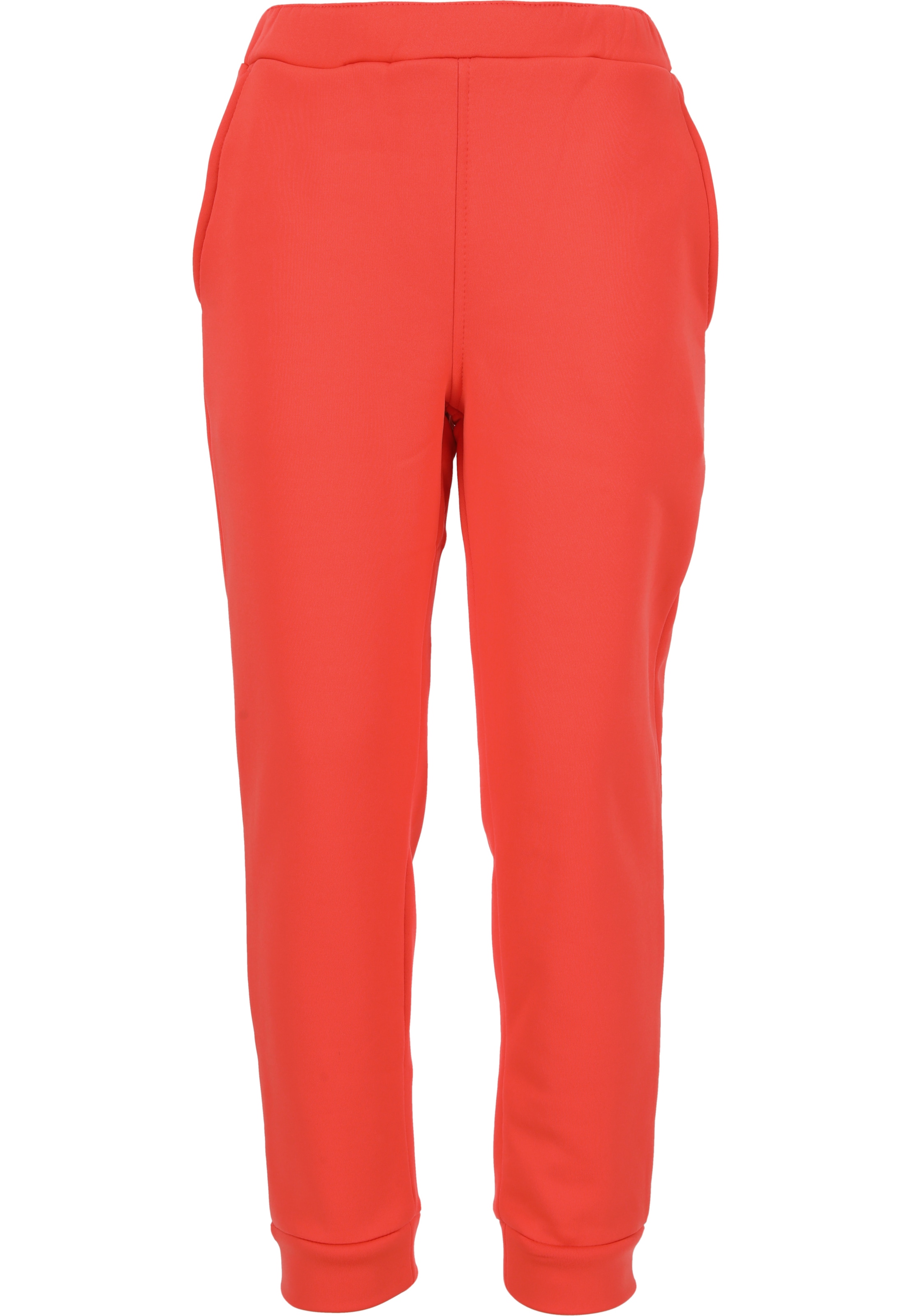 North Bend Regular Broek 'Shuffler' in Oranje: voorkant