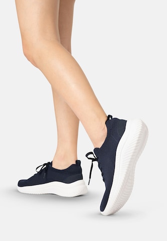 Elara Platform trainers in Blue