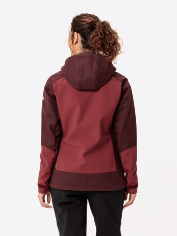 VAUDE Outdoorjas 'W All Year Elope SFT J' in Rood
