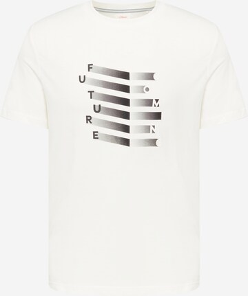 s.Oliver Shirt in White: front