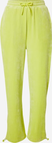 VIERVIER Loose fit Trousers 'Aimee' in Green: front