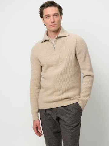 Profuomo Shirt in Beige: voorkant