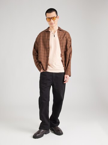 JACK & JONES Regular fit Μπλουζάκι 'JJESplit' σε πορτοκαλί